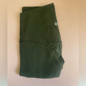 Dark Green Align HR 25” Leggings from Lululemon, 2